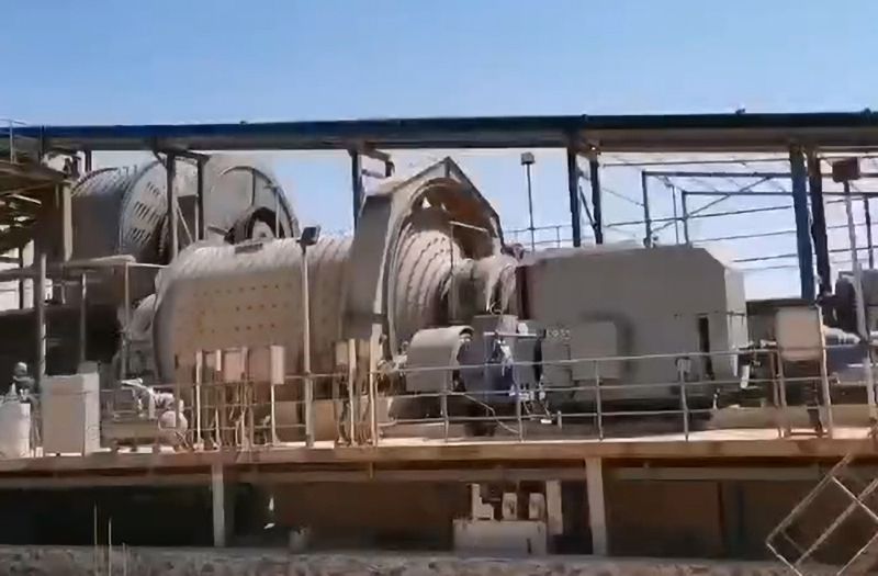 礦用磨機(jī)項目現(xiàn)場
